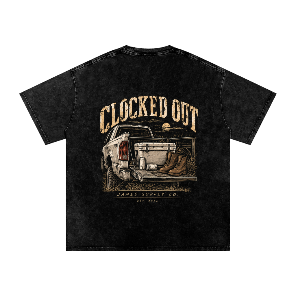 CLOCKED OUT