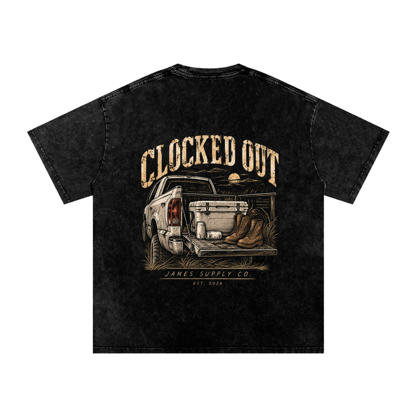 CLOCKED OUT